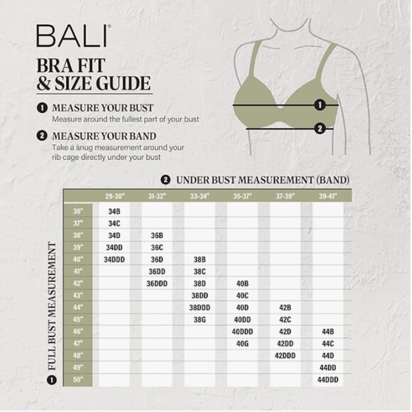 Bali One Smooth U Ultra Light Bra - Picture 2 of 5